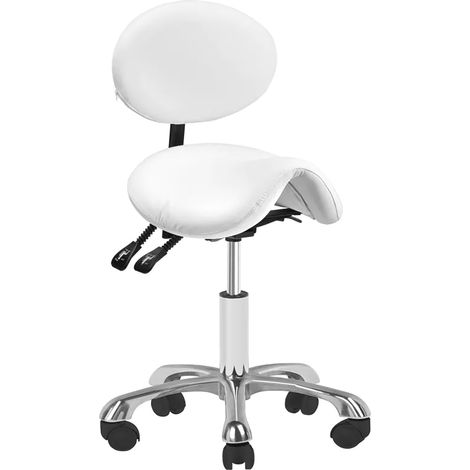 Sgabello cosmetico 1025 bianco Giovanni (1/5)