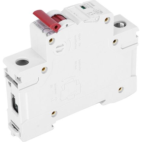 2 disjoncteurs miniatures GYM8-C45 (MCB 1P 230/400 V CA, courant nominal 40 A/50 A/63 A) (1/5)