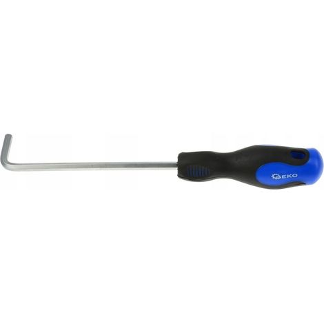 Geko Sechskantschraubendreher 150 mm mit ergonomischem Soft-Grip-Handgriff