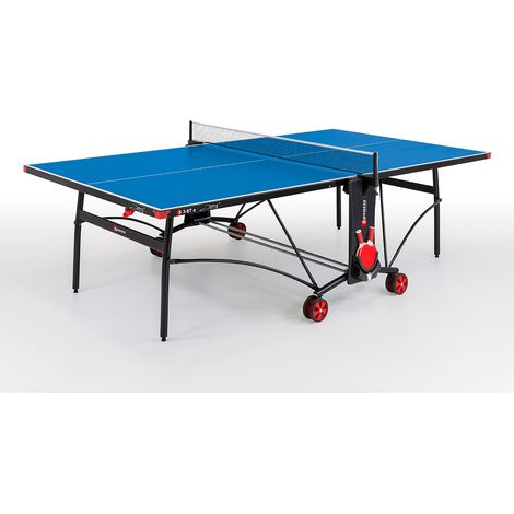 Sponeta Outdoor-Tischtennisplatte "S 3-87 e" (S3 Line), blau, Untergestell schwarz (1/5)