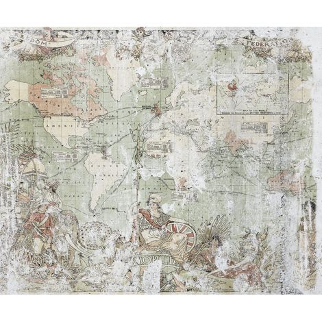 Papier peint panoramique modern,urban,vintage & retro Empire Britannique (1/4)