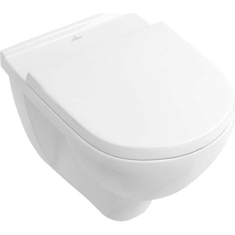 O.novo, WC a cacciata, 360 x 560 mm, DirectFlush, modello sospeso, scarico orizzontale, sanitari AntiBac White (1/4)