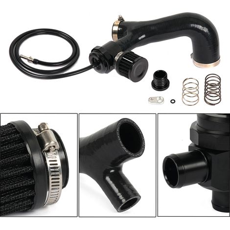 Kit de conversion de soupape de décharge de pression automobile compatible avec le VTT Can-Am Maverick X3 R, tube en silicone pour soupape de décharge de pression (1/4)