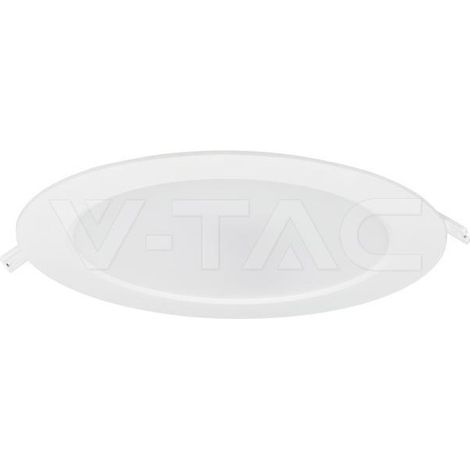 18w cct led-einbaupanel Ø22cm v-tac - 78646