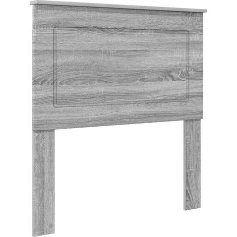 Maison Exclusive - Cabecero Gris Sonoma 100 cm Madera de ingenier (1/5)
