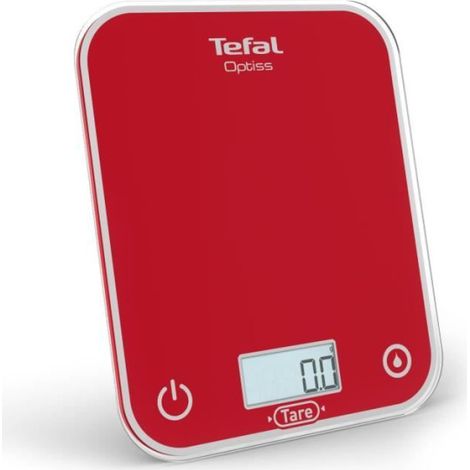 Balance de cuisine électronique 5kg framboise - Tefal - BC50U3V0 (1/5)