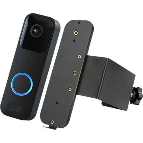 Blink Doorbell Bracket, Adhesive Mounting Bracket for Blink Video Doorbell, No-Drill Door Bracket, Accessories for Blink Home Security System,（Blink Doorbell is not included) (1/5)