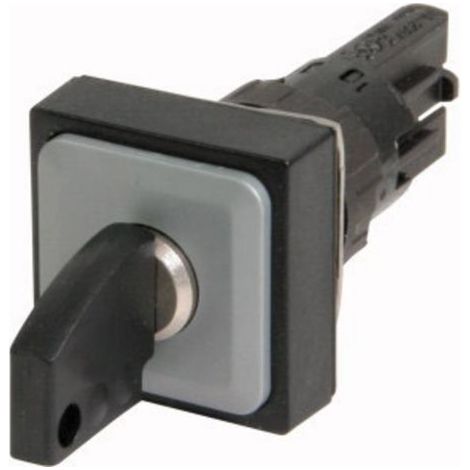 Bouton à clé 3 positions noir à accrochage EATON Q25S3R (1/5)