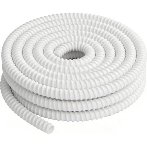 Tuyau Condensat Clim Ø16mm (10m) en PVC, Tuyau de Condensat Climatiseur Clim, Résistant aux UV, pour Climatiseurs, Ajustable, Flexible