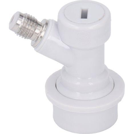 Bec de pression à billes pour fût à bière, inox, étanche, anti-fuite, raccord à crans, distribution de boissons (1/5)