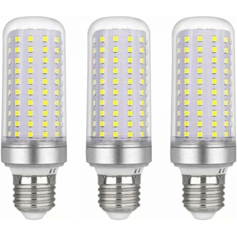 Ampoule Led E27 Maïs 30w, AC175-265V, Blanc Froid 6000K 2500LM, Non Dimmable, 300W Ampoule Halogène Équivalent, Ampoule Maïs Led pour Lustres, Plafonniers, Lampes de Table et Lampadaires, Lot de 3 (1/4)