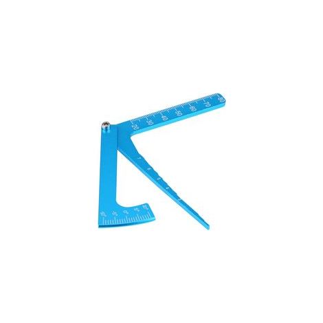Réglage de la hauteur et des roues, outil de mesure du carrossage multi-angles pour voitures RC sur route