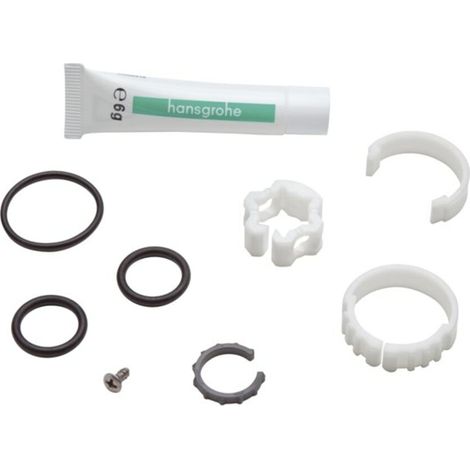 hansgrohe Dichtungsset für Talis, Focus, Metris, Axor 92646000 für Waschtischarmaturen und Küchenarmaturen (1/3)