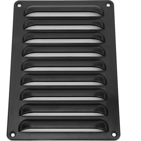 Grille de ventilation pour camping-car M5 ABS noir, accessoire universel professionnel et raffiné pour yacht et bus. (1/5)