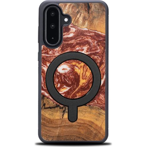 Custodia Bewood Unique per Samsung Galaxy A56 5G - Pianeti - Marte con MagSafe (1/5)