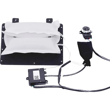 Cuscino lombare elettrico, cuscino ad aria regolabile, supporto personalizzabile, compatibile con la maggior parte dei sedili auto, pompa elettrica integrata, comando a pulsante (1/5)