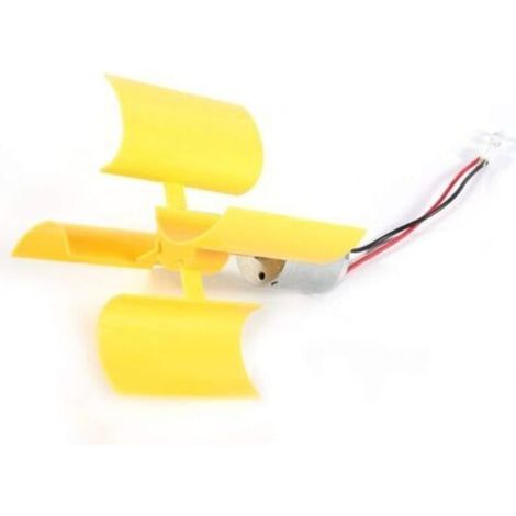 Éolienne Verticale électricité Micro éoliennes Verticales Kit Petit Générateur de Pales de Moteur pour Bricolage