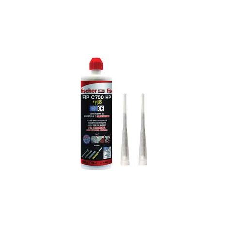 ANCORANTE CHIMICO FIS C700 HP PLUS- - ml.410 in cartuccia - 2 pezzi FISCHER