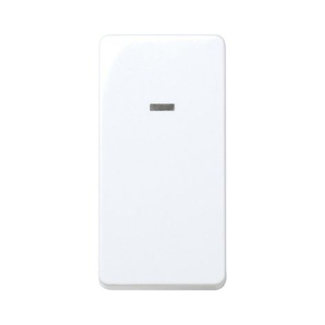 Conmutador estrecho con luminoso Simon 27 Play Blanco 10 A (1/3)