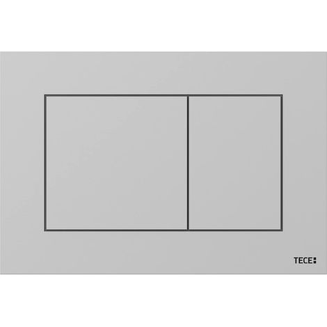 Tece Tecenow placca wc 2 tasti pulsante satinato codice prod: 9240402