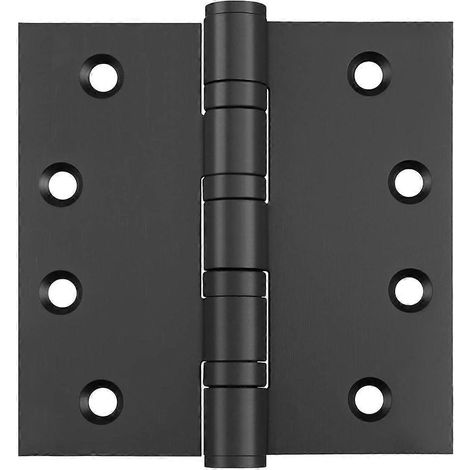 4-Zoll-Türscharniere aus schwarzem Edelstahl (1/5)
