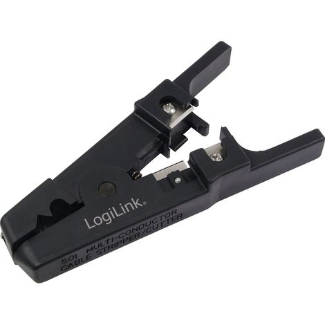 STRIPPER WITH CABLE CUTTER TOOL LOGILINK [WZ0005] (1/4)