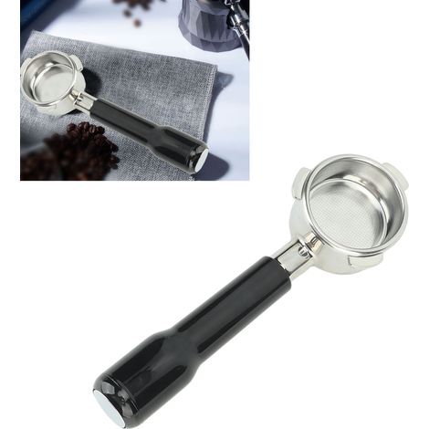 Breville Series 8 Universal 870/880 Kaffeemaschine mit bodenlosem Behälter, Modell C2, 54 mm Edelstahl, schwarzer Kunststoff (1/5)