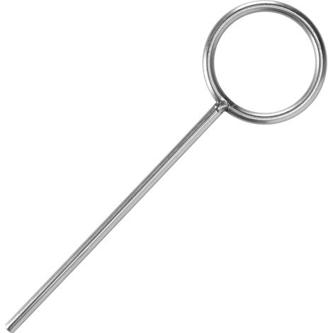 Laborstützring aus Edelstahl, robust und korrosionsbeständig, für Laborexperimente, 60 mm / 2,4 Zoll (1/5)