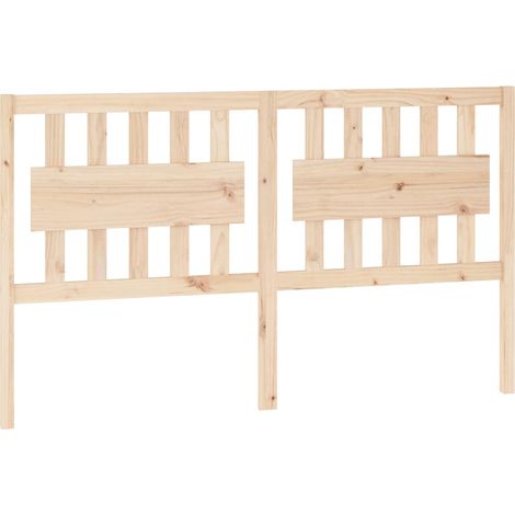 Maison Exclusive - Bett-Kopfteil 165,5x4x100 cm Massivholz Kiefer (1/5)