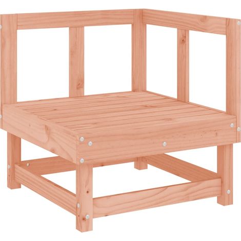 Canapé d'angle de jardin，Canapé d'extérieur，Sofa de jardin bois massif douglas CFW971425 (1/5)