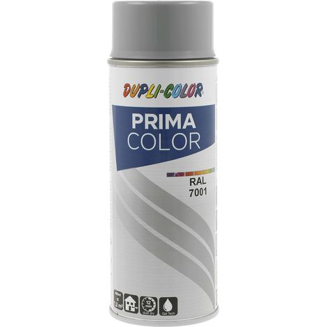 Dupli Color Prima Lackspray, Sprühlack 400ml, silbergrau glänzend RAL 7001 (1/2)