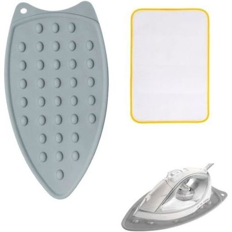 Repose Fer A Repasser Silicone,Silicone Tapis De Repos De Repassage,Filet De Repassage,Tapis De Repassage Portable En Silicone Iso (1/5)