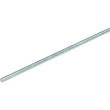 Tige filetée galvanisée M6 x 1000 mm