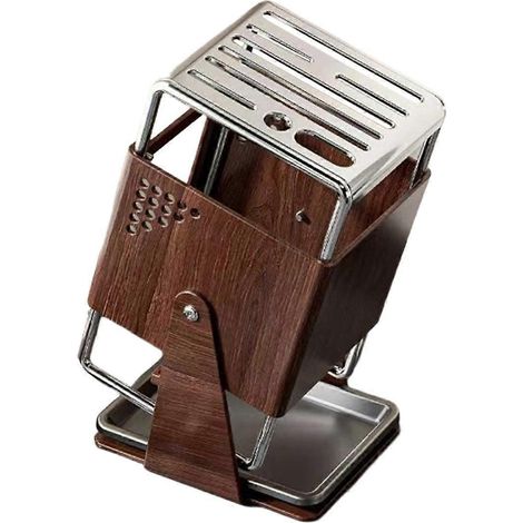 Integrierter Messerhalter, abnehmbarer Messerblock mit Abfluss, keine Installation erforderlich, ideal für Küche und Arbeitsplatte. (1/5)