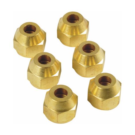 Écrou flare F NS 4-4 Ø1/4'' (X 6) - DIFF