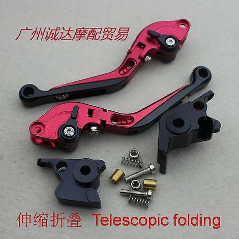 Pièces de moto modifiées pour KTM 690 DUKE R 14-17 : freins, klaxon, leviers d'embrayage (rouges). (1/5)