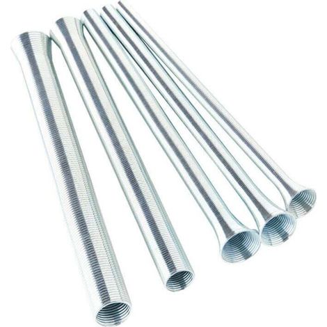Set mit 5 Rohrfedern zum Biegen von Kupfer- und Aluminiumrohren