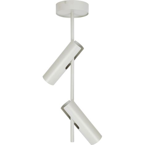 Sigma LEDA plafoniera tonda grigio-beige 2xGU10 orientabile (1/5)