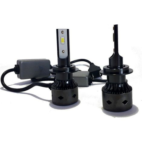 Coppia lampadine H7 D8 canbus lampade fari auto 4800 lumen 6000K centralina 42W (1/3)