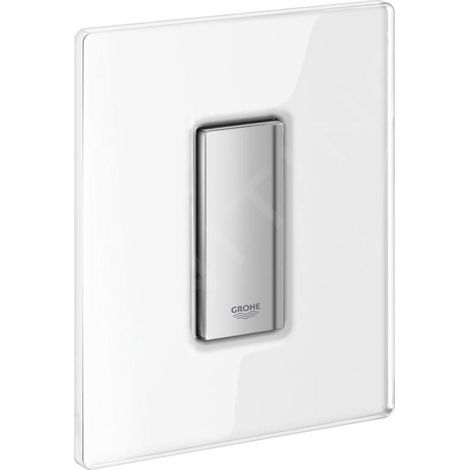 Urinal-action Skate Cosmopolitan 38846 avec surface en verre blanc lune