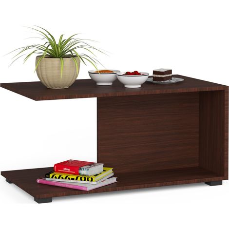 Couchtisch AKORD MARGO Kaffeetisch Wenge 90 cm B90 x H45 x T50 cm (1/5)