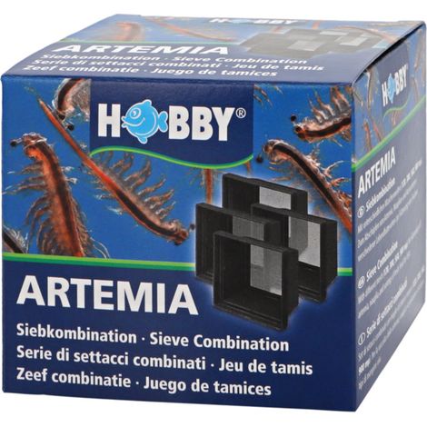 Hobby Artemia-Siebkombination, 180, 300, 560, 900 my