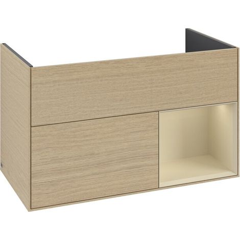 Villeroy & Boch F040HJPC meuble sous-lavabo Finion F04 (1/2)