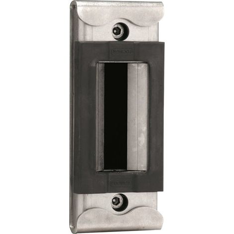 Locinox – Gâche porte électrique inox – Tension 12V – Manoeuvrage à clé – Protection anti-corrosion – Entraxe 70mm – Sens de pose réversible
