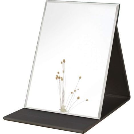 Large Portable Super HD Makeup Mirror with Multiple Positioning Angles, Hands Free/Portable/Foldable, 10" x 7" (1/4)