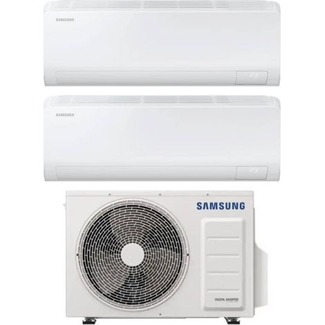 Climatizzatore Dual Split Reversibile Samsung Cebu S2 12000+12000 BTU Inverter Wi-Fi (AJ050TXJ2KG)