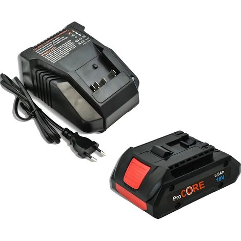 Batterie rechargeable lithium-ion, 18V, capacité de 6000mAh, 1PCS-chargeur, 18V-b (1/2)