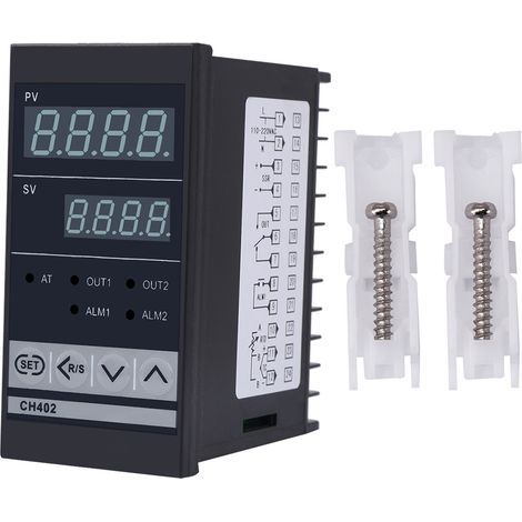 Régulateur de Température Intelligent à Haute Précision Modèle CH402 avec Algorithme PID et Commande Relay pour TC/RTD (1/5)