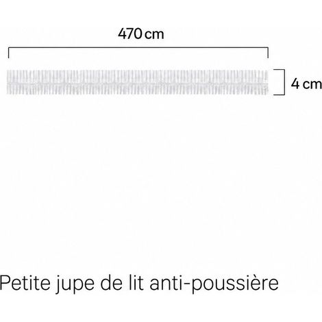 Housse de protection anti-poussière transparente pour lit 3,6 m x 4,7 m avec élastique 4.7 134 g – Livraison gratuite
