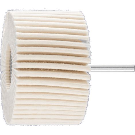 PFERD harte Filzlamellenstifte FLS Ø 80x50mm Schaft-Ø 6 mm für universelle Polierarbeiten (1/5)